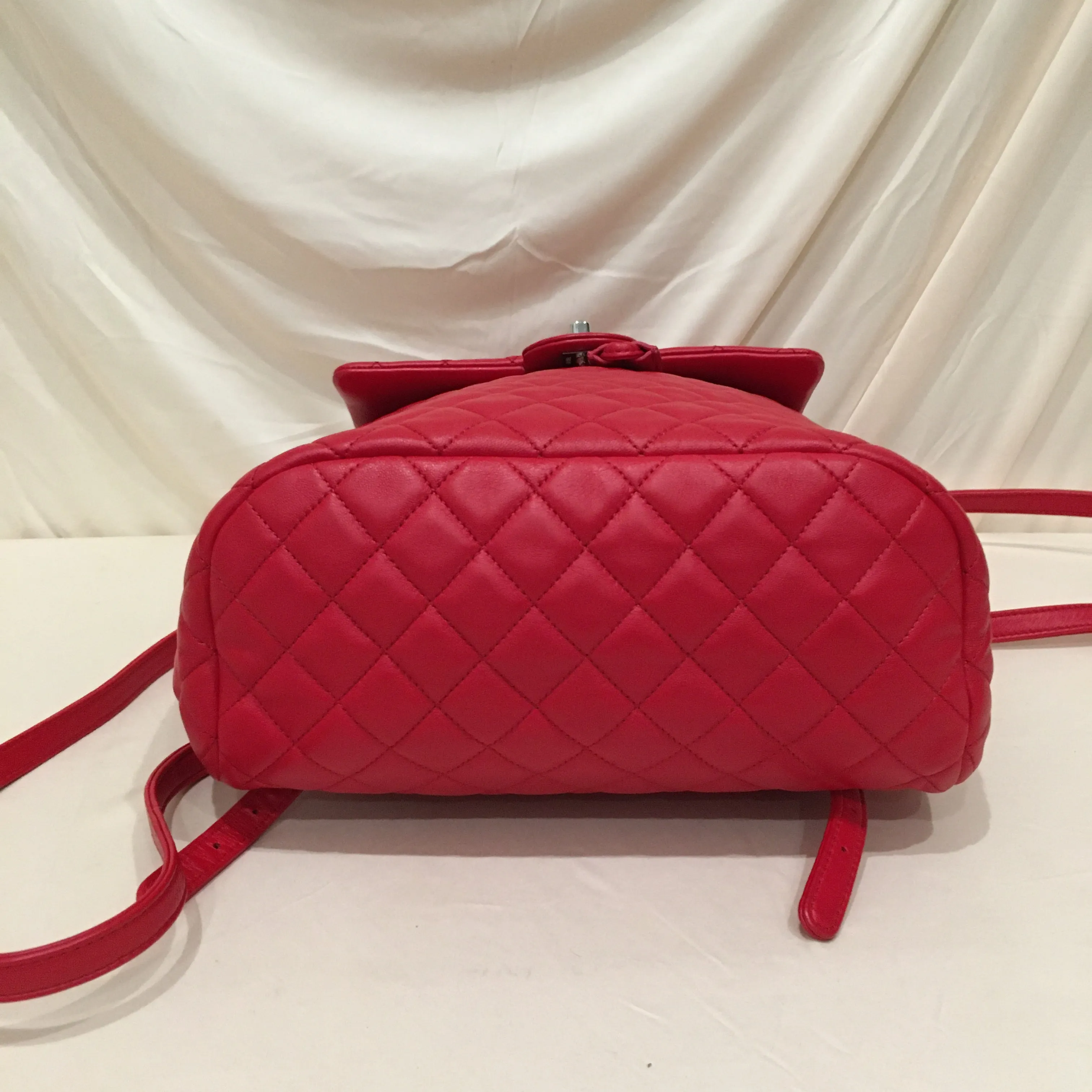Chanel Blue Lambskin Large Urban Spirit Backpack Sku# 76425