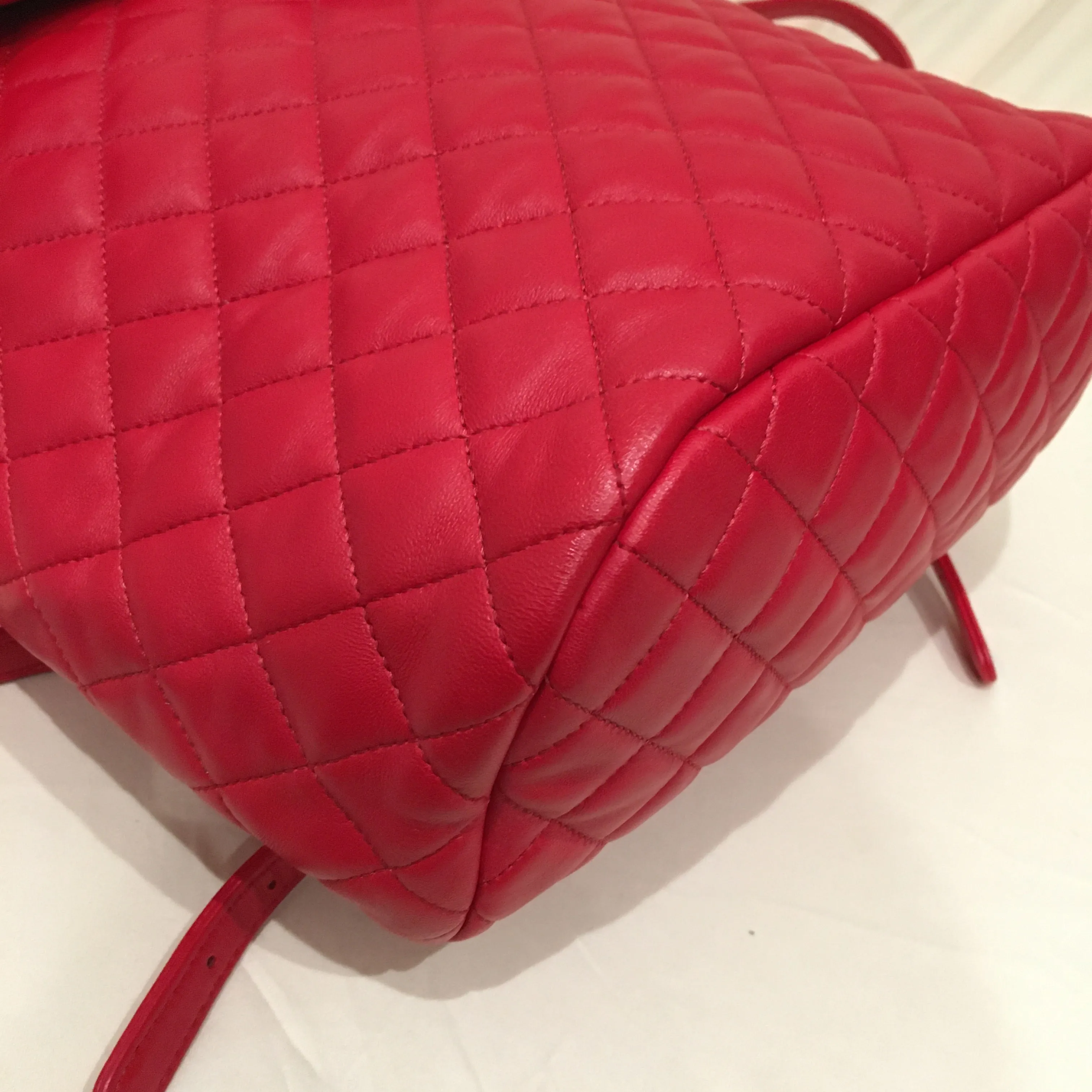 Chanel Blue Lambskin Large Urban Spirit Backpack Sku# 76425