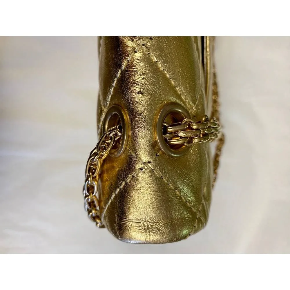 CHANEL Chanel 2.55 Gold Jumbo Bag