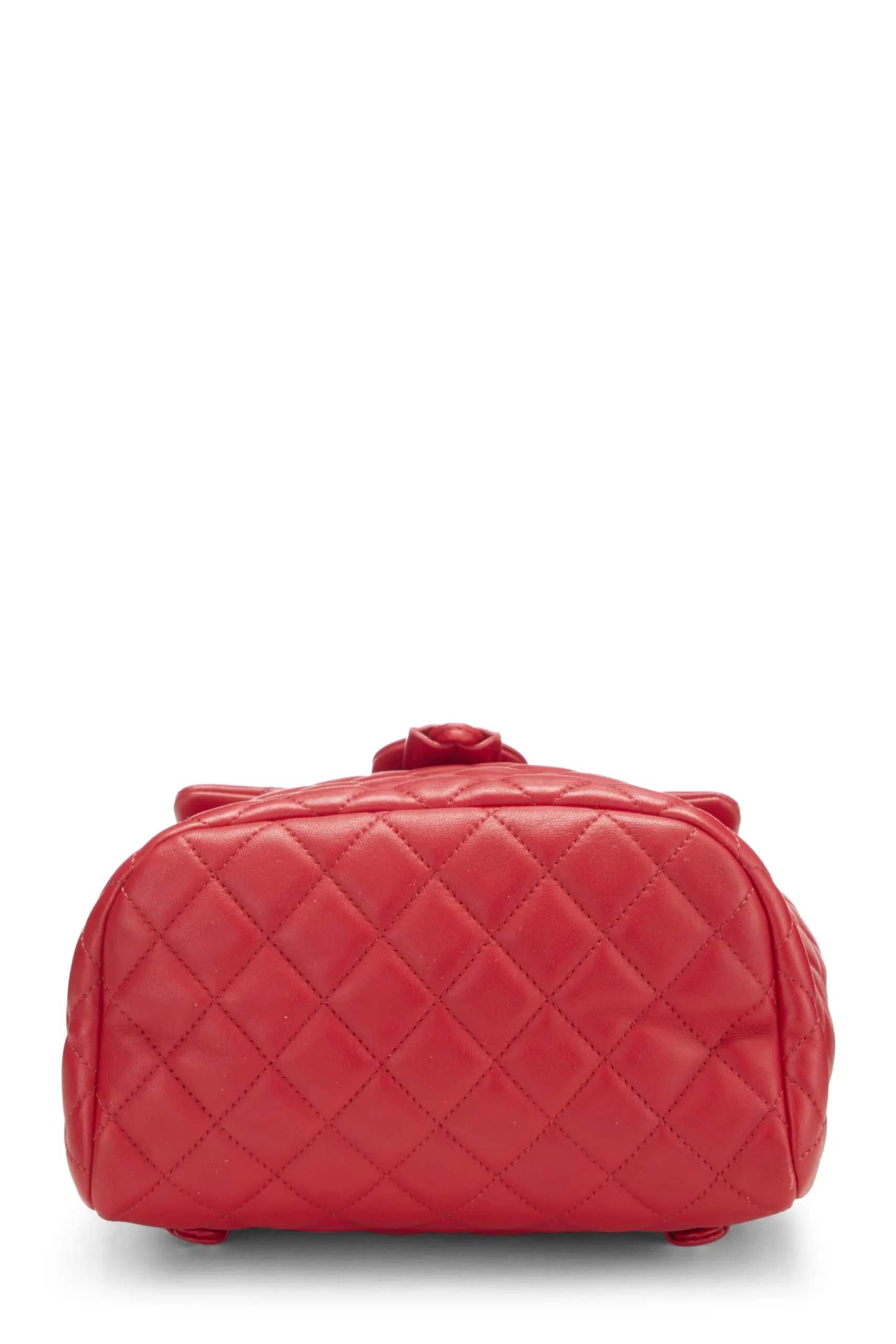 Chanel,  Red Quilted Lambskin Urban Spirit Backpack Large, Red