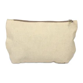 Cotton Canvas Travel Kit Bags / Makeup Bags