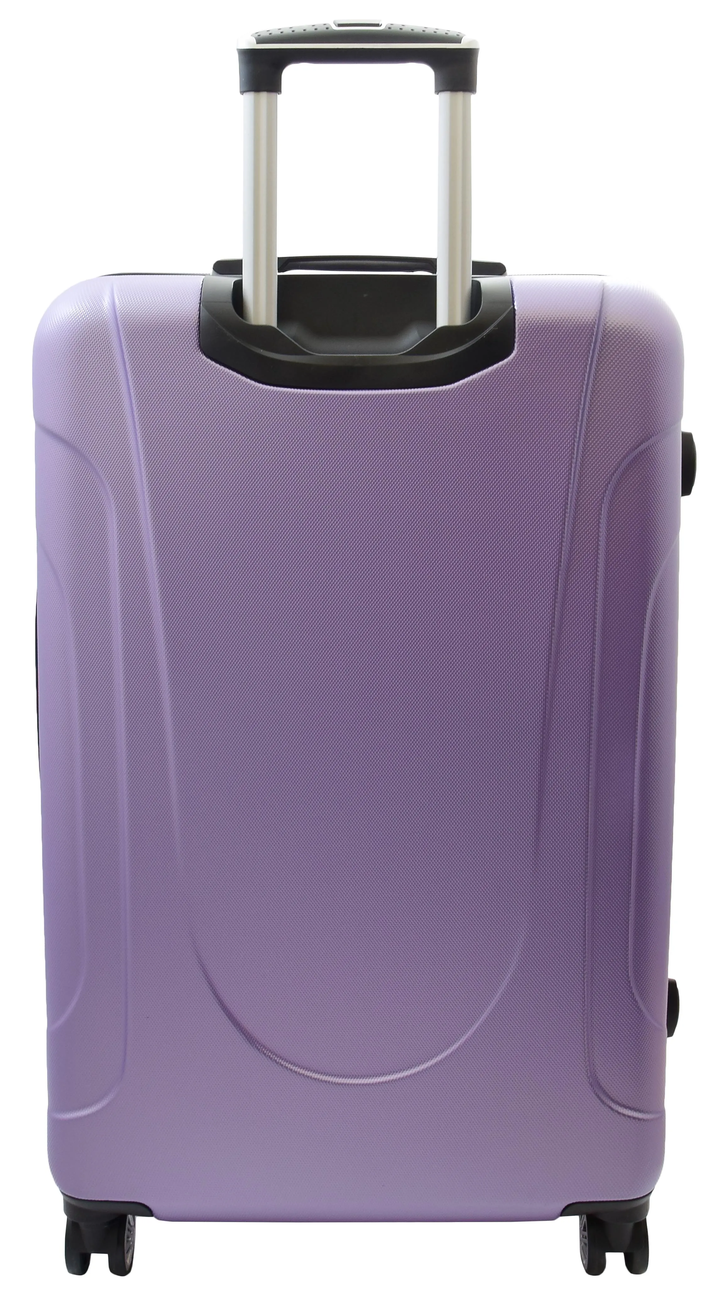 DR497 Hard Shell Four Wheel Luggage Digit Lock Purple