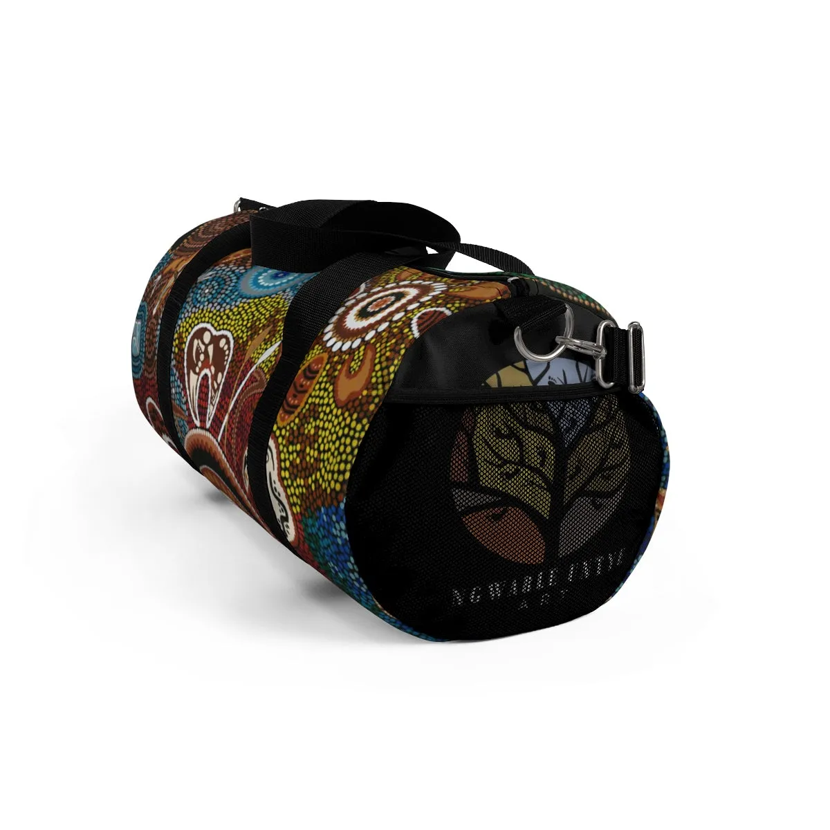 Duffle Bag Contemporary Aboriginal Art Designed Print