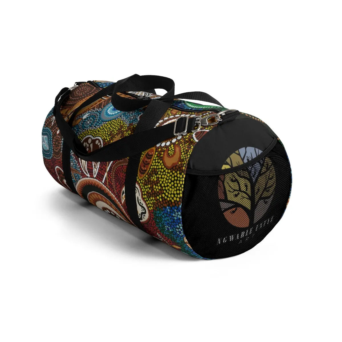 Duffle Bag Contemporary Aboriginal Art Designed Print