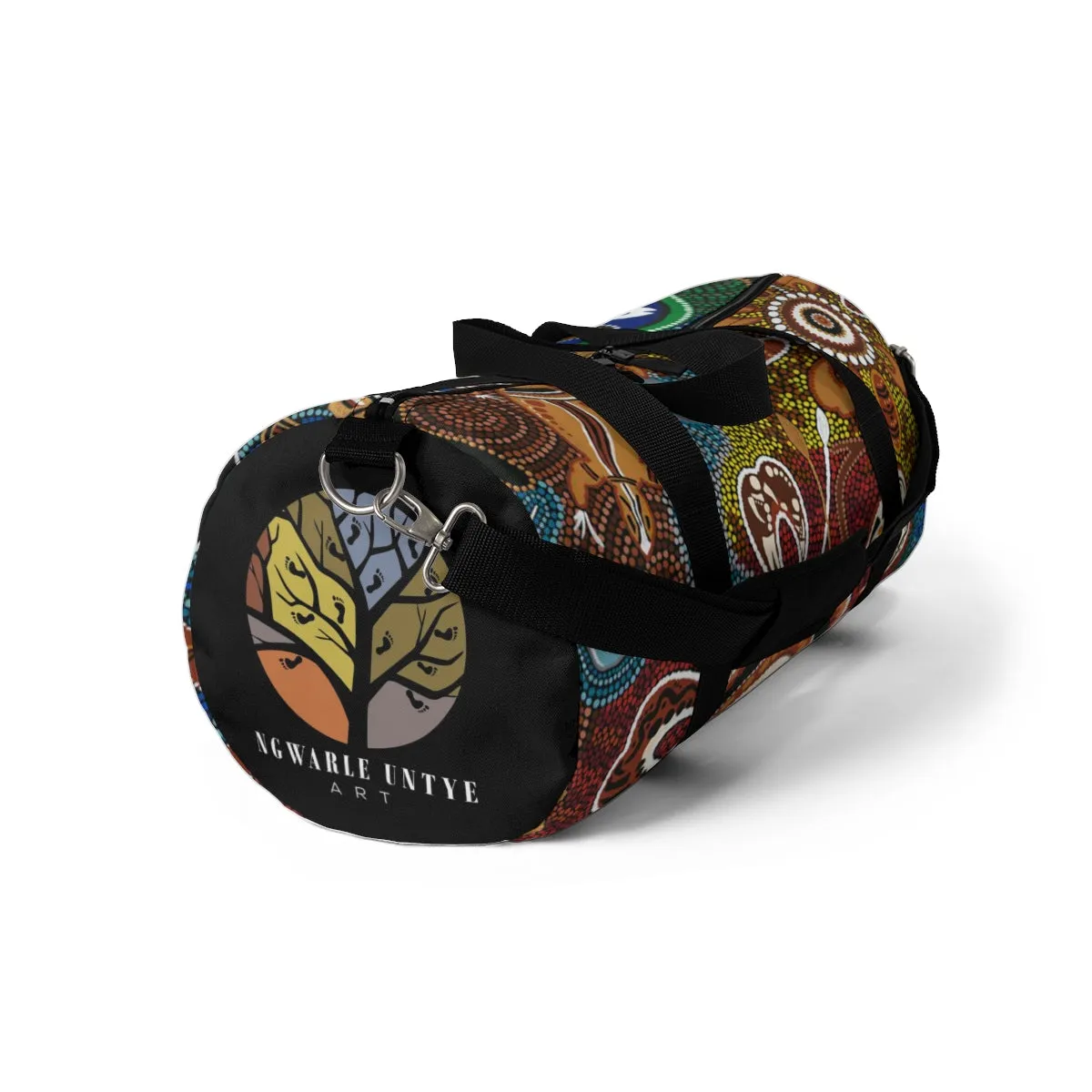 Duffle Bag Contemporary Aboriginal Art Designed Print