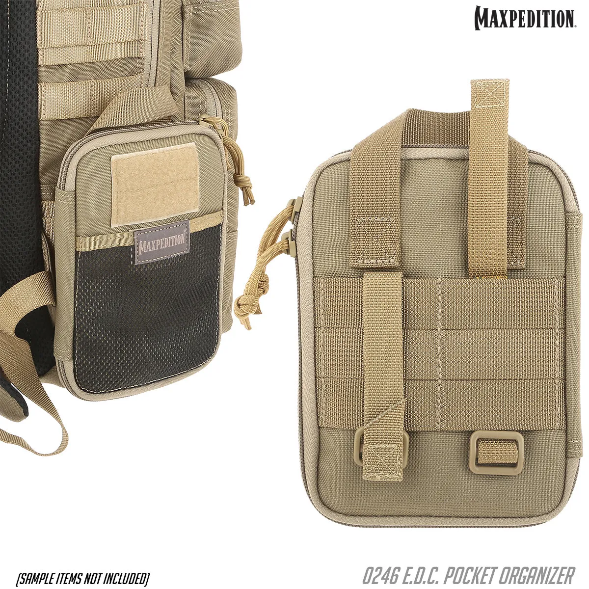 E.D.C. Pocket Organizer (Buy 1 Get 1 Free Pocket Organizer. Mix and Match in Multiples of 2. All Sales Final.)