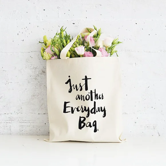 Everyday Flat Tote Natural