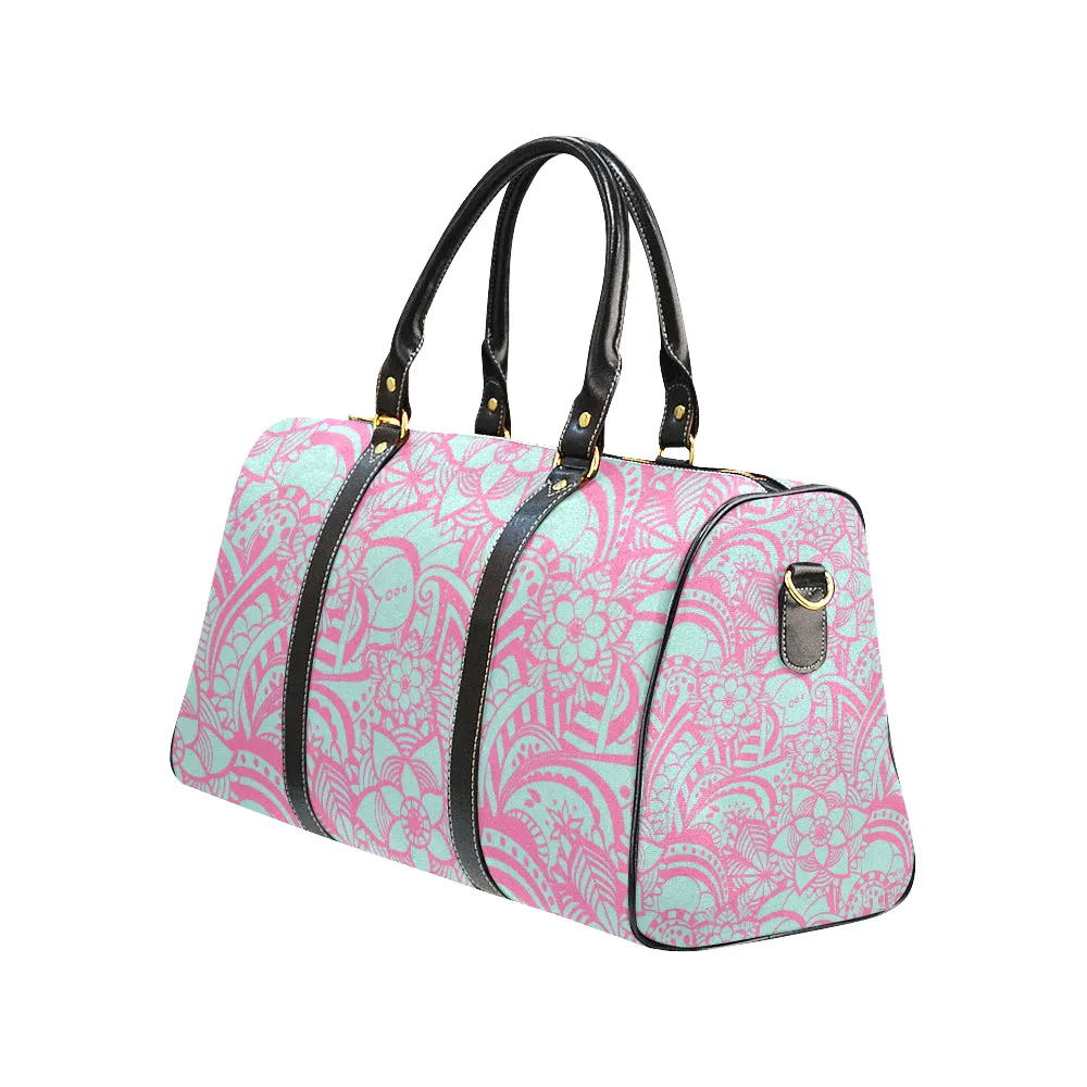 Floral Duffel Bag