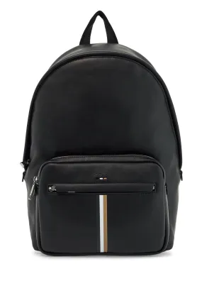 Geometric Pattern Canvas Backpack