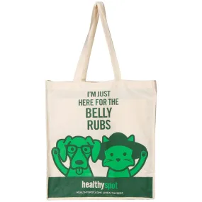 Healthy Spot Cotton Canvas Tote Bag - 15"x5"x16"x5"
