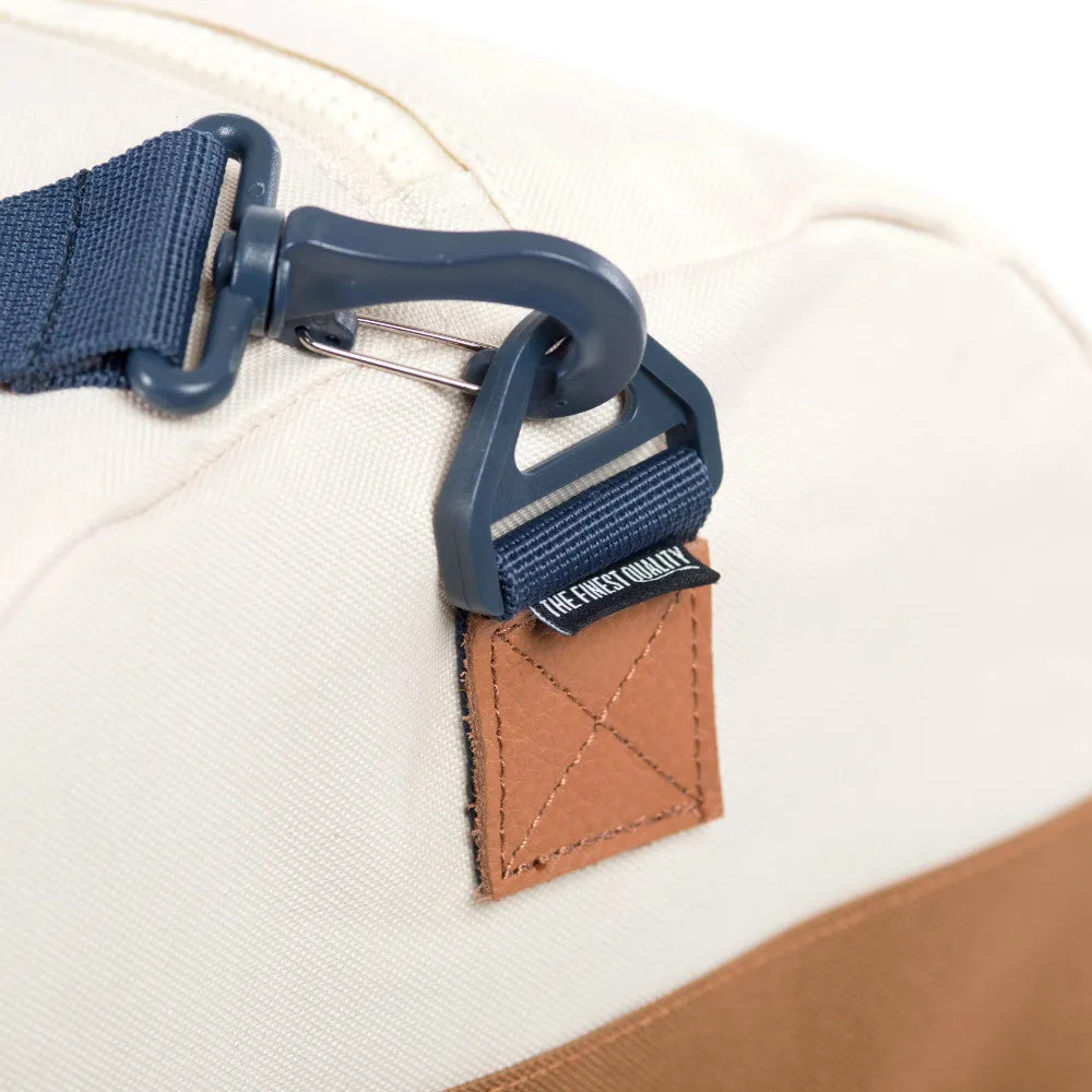 Herschel Supply Lonsdale Duffel Bag - Caramel, Natural, Navy