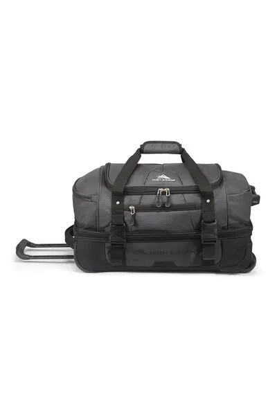 High Sierra - FAIRLEAD 55 cm Drop-Bottom WHEELED DUFFLE
