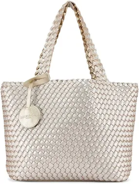 ILSE JASOBSEN Tote Bag Platino Silver