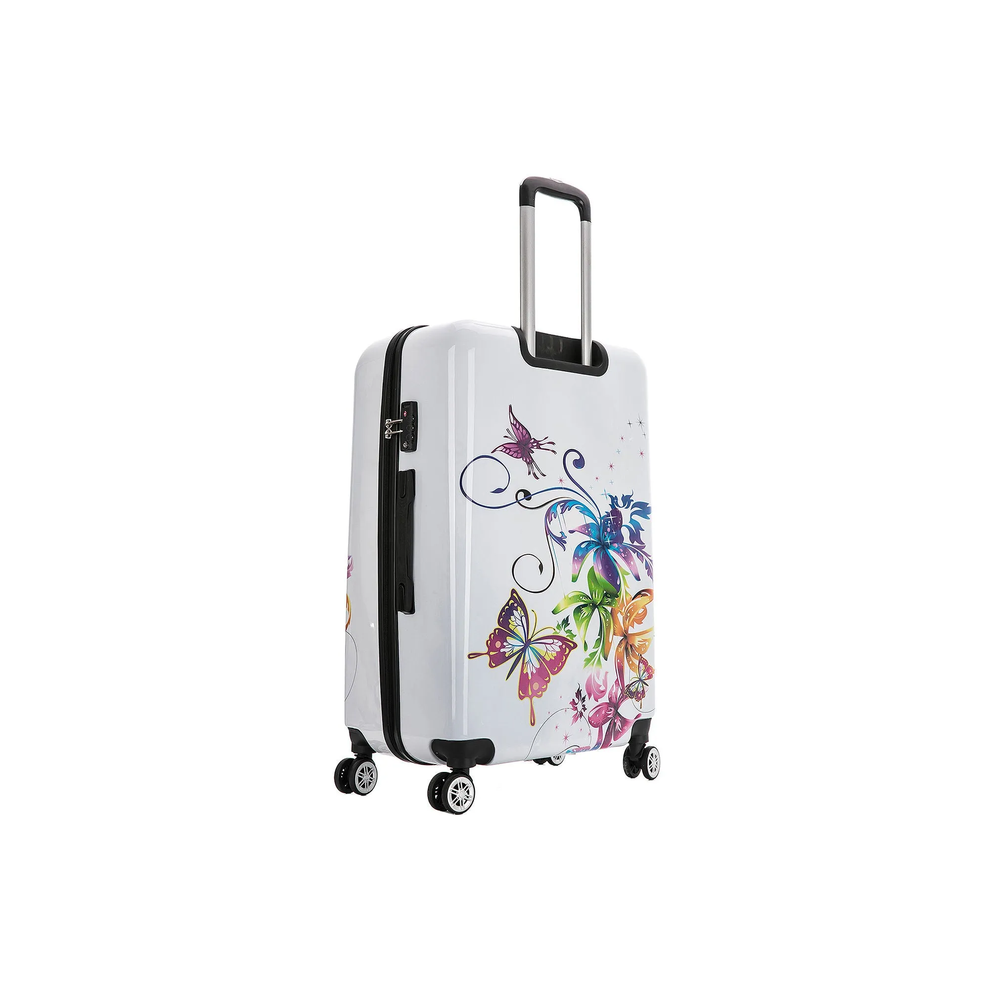 Inusa Fusion 28" Hardside Lightweight Luggage - WHITE ONE SIZE