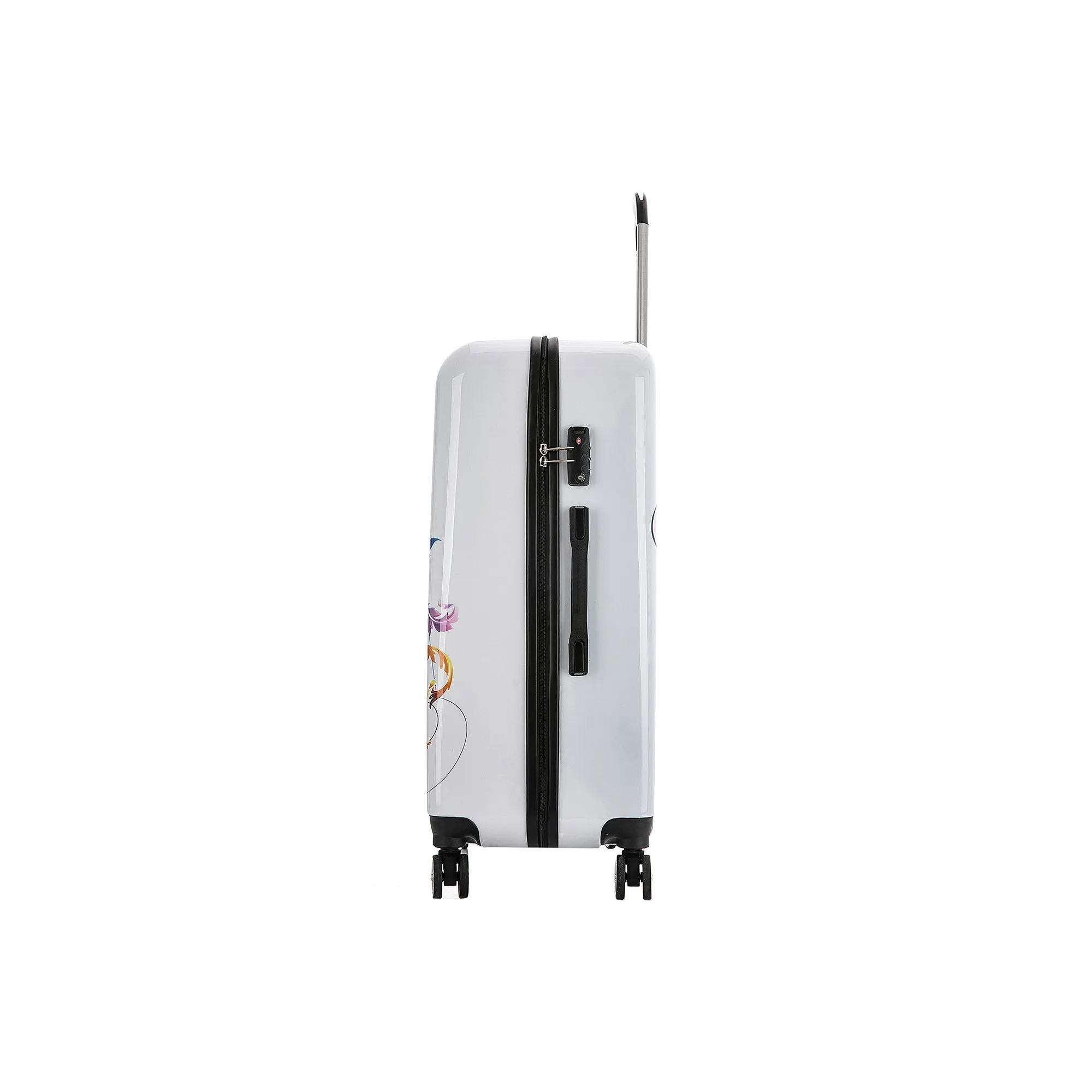 Inusa Fusion 28" Hardside Lightweight Luggage - WHITE ONE SIZE