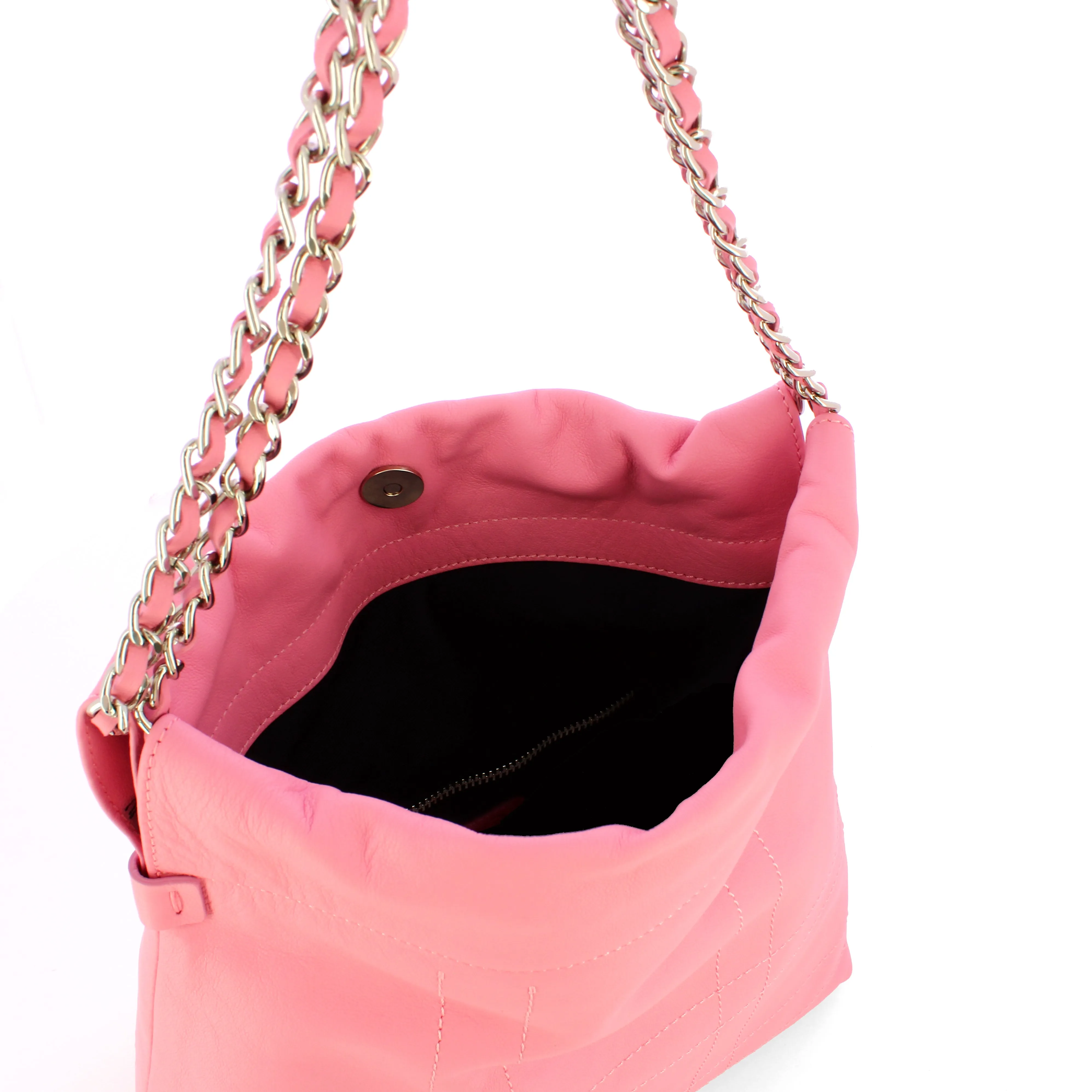 Iuntoo - Piccola Magnetica Rosa Small Tote - 104003 - ROSA