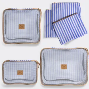 Kids Travel Luggage Organizer Pods 6 piece set | Linear Jet