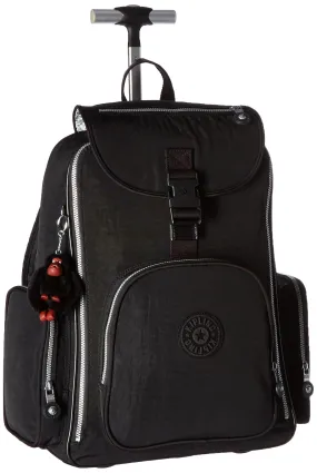 Kipling Luggage Alcatraz Wheeled Backpack with Laptop Protection, Black, One Size