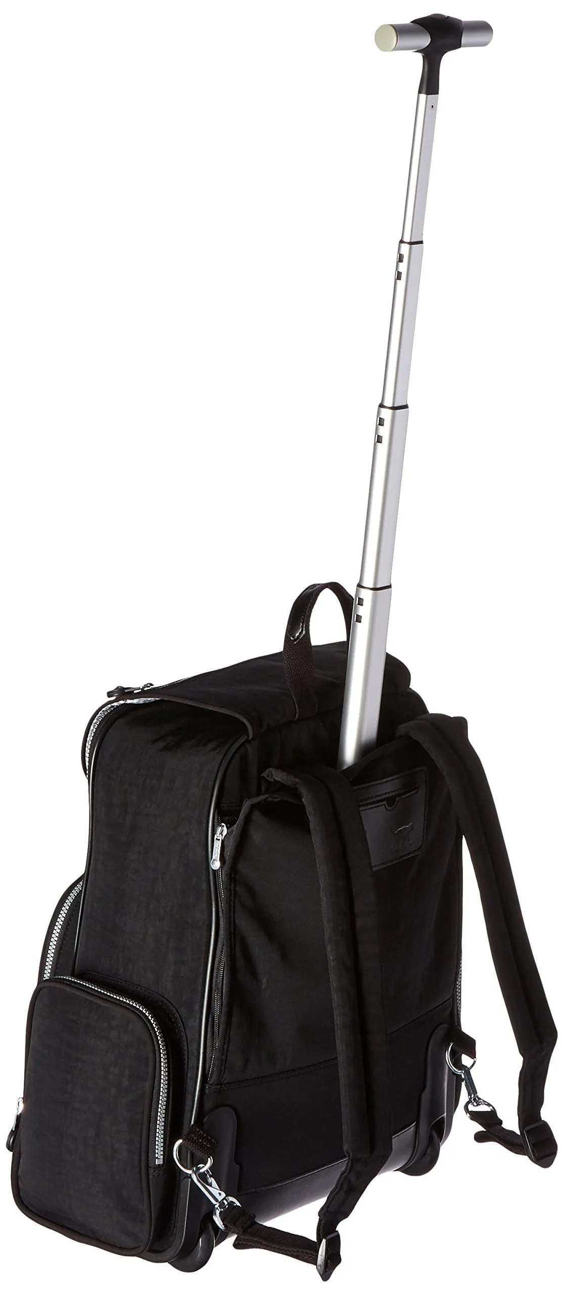 Kipling Luggage Alcatraz Wheeled Backpack with Laptop Protection, Black, One Size