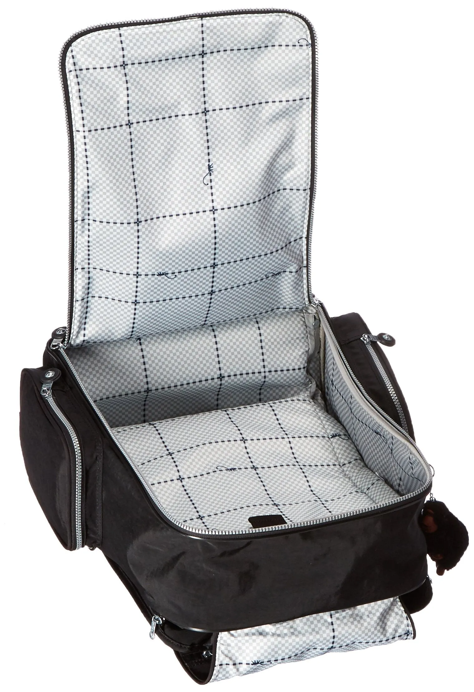 Kipling Luggage Alcatraz Wheeled Backpack with Laptop Protection, Black, One Size