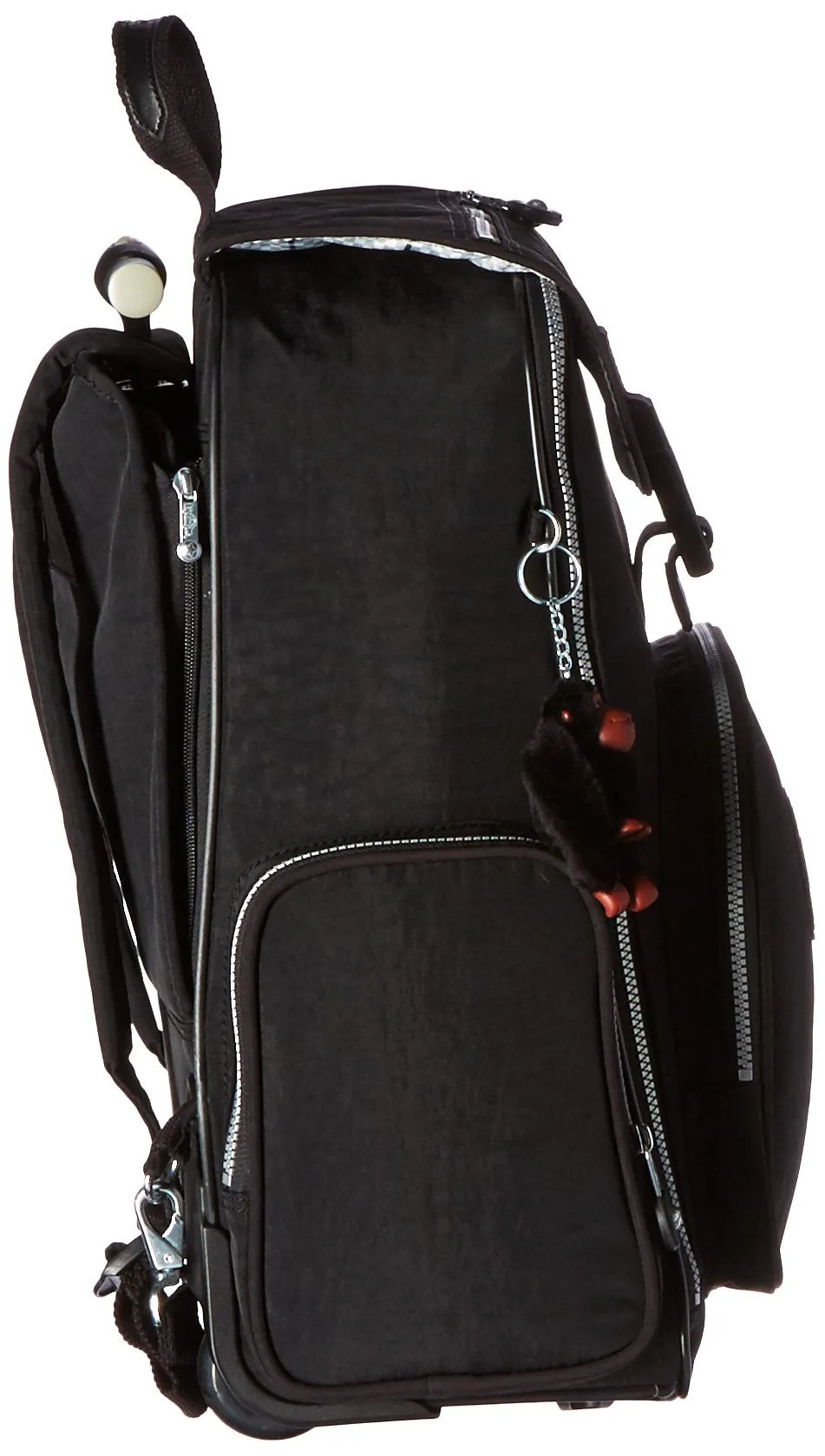 Kipling Luggage Alcatraz Wheeled Backpack with Laptop Protection, Black, One Size