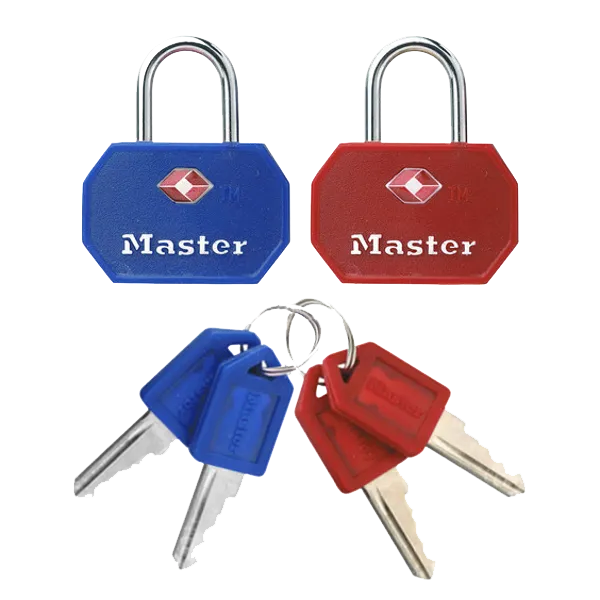 L15623 - MASTER LOCK 4681 KA Pair Of TSA Luggage Locks