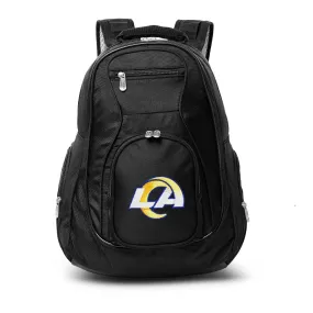 LA Rams Backpack | Los Angeles Rams Laptop Backpack- Black
