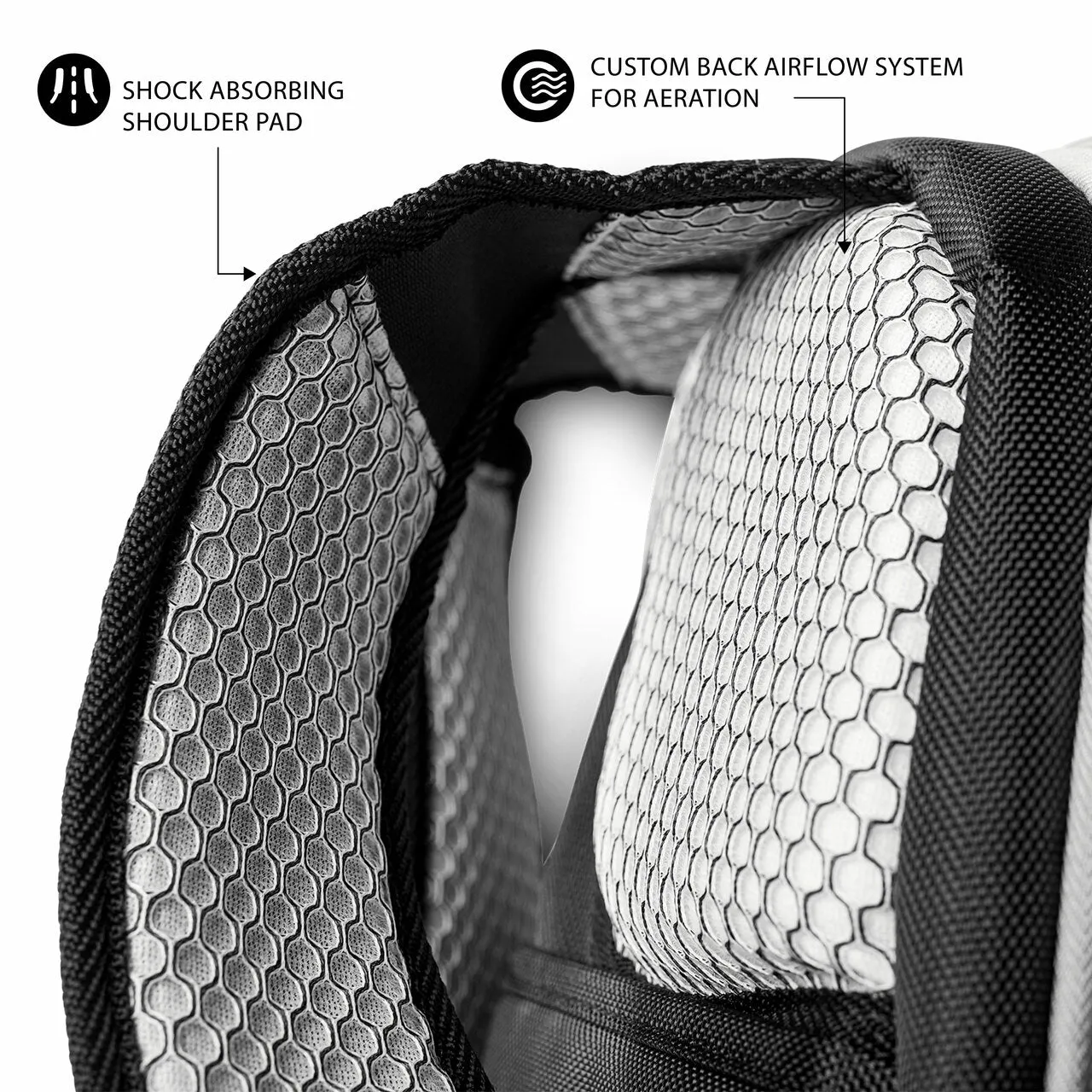LA Rams Backpack | Los Angeles Rams Laptop Backpack- Black