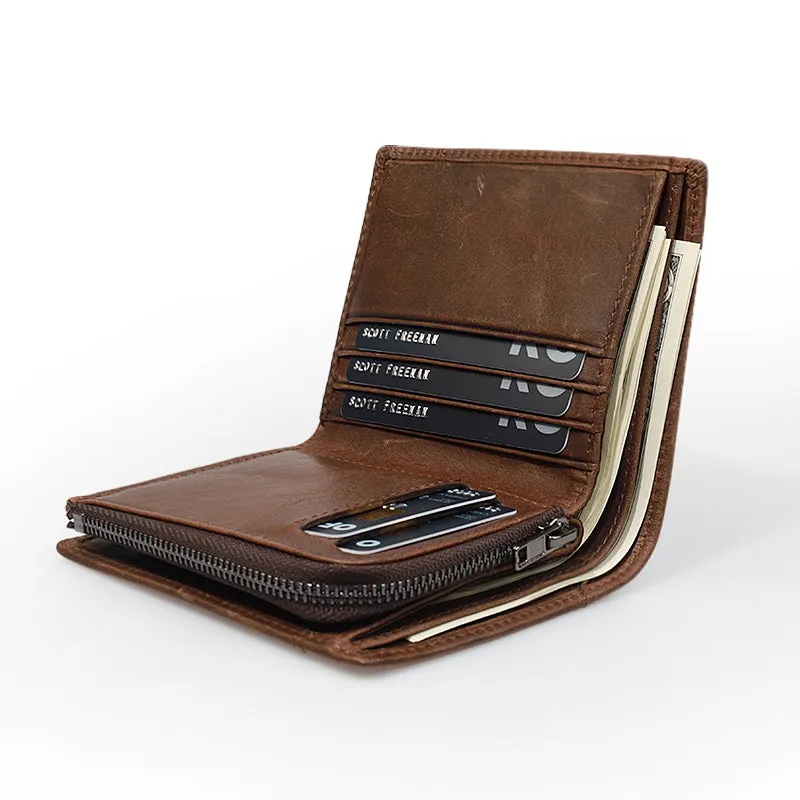 Large Capacity Leather Wallet