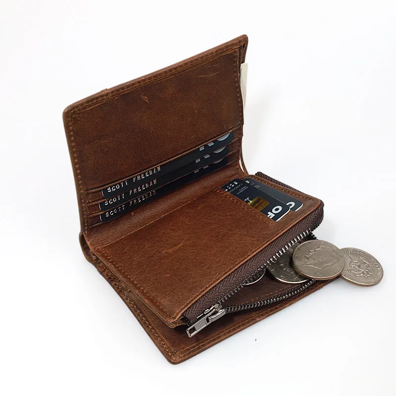 Large Capacity Leather Wallet