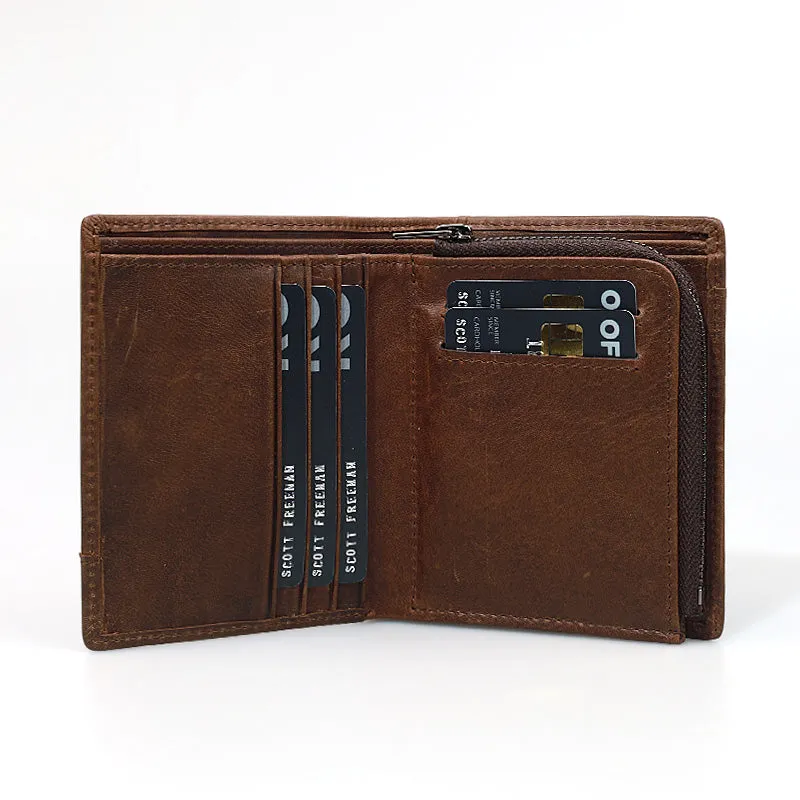 Large Capacity Leather Wallet