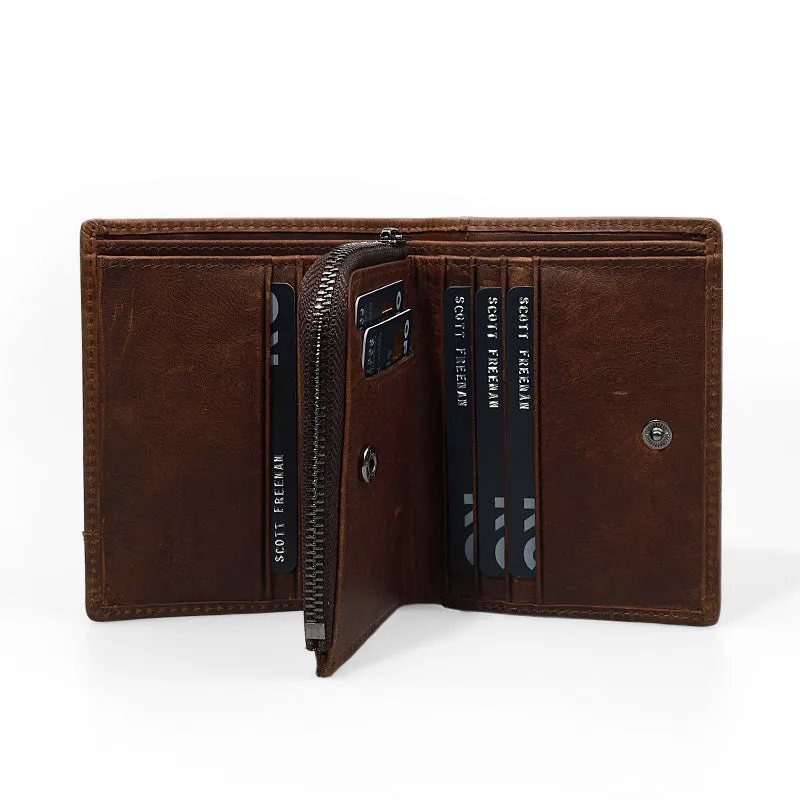 Large Capacity Leather Wallet
