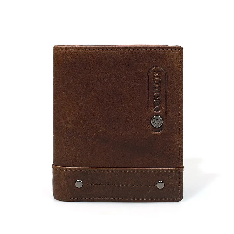 Large Capacity Leather Wallet