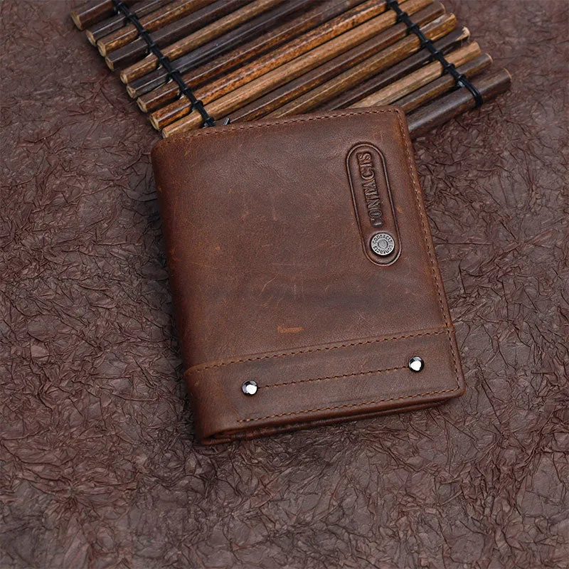 Large Capacity Leather Wallet