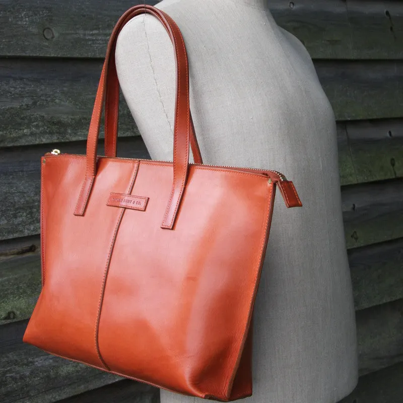 Large Leather Tote Bag