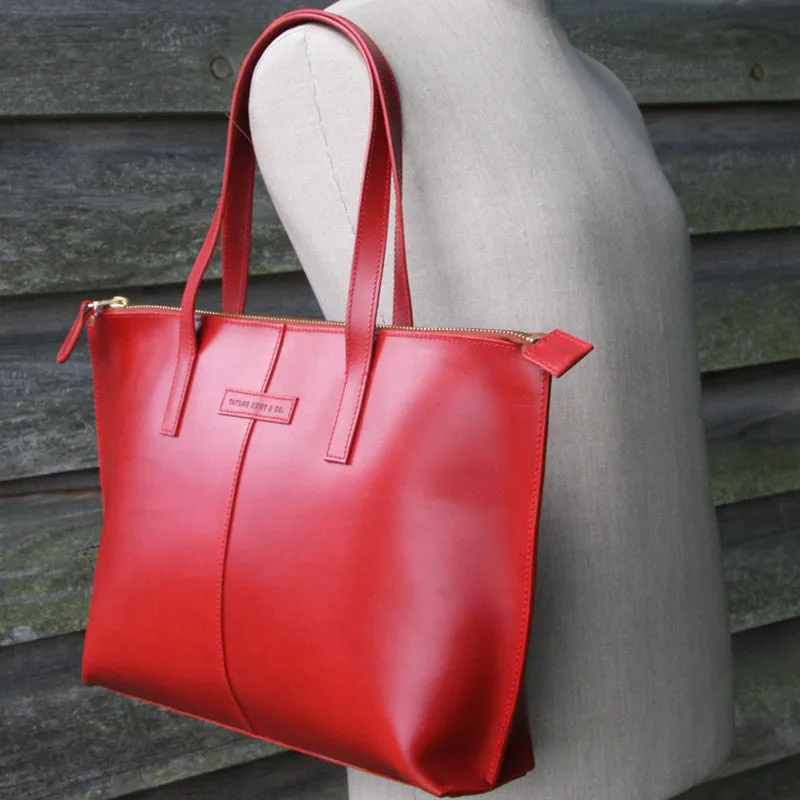 Large Leather Tote Bag