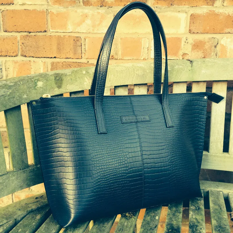 Large Leather Tote Bag