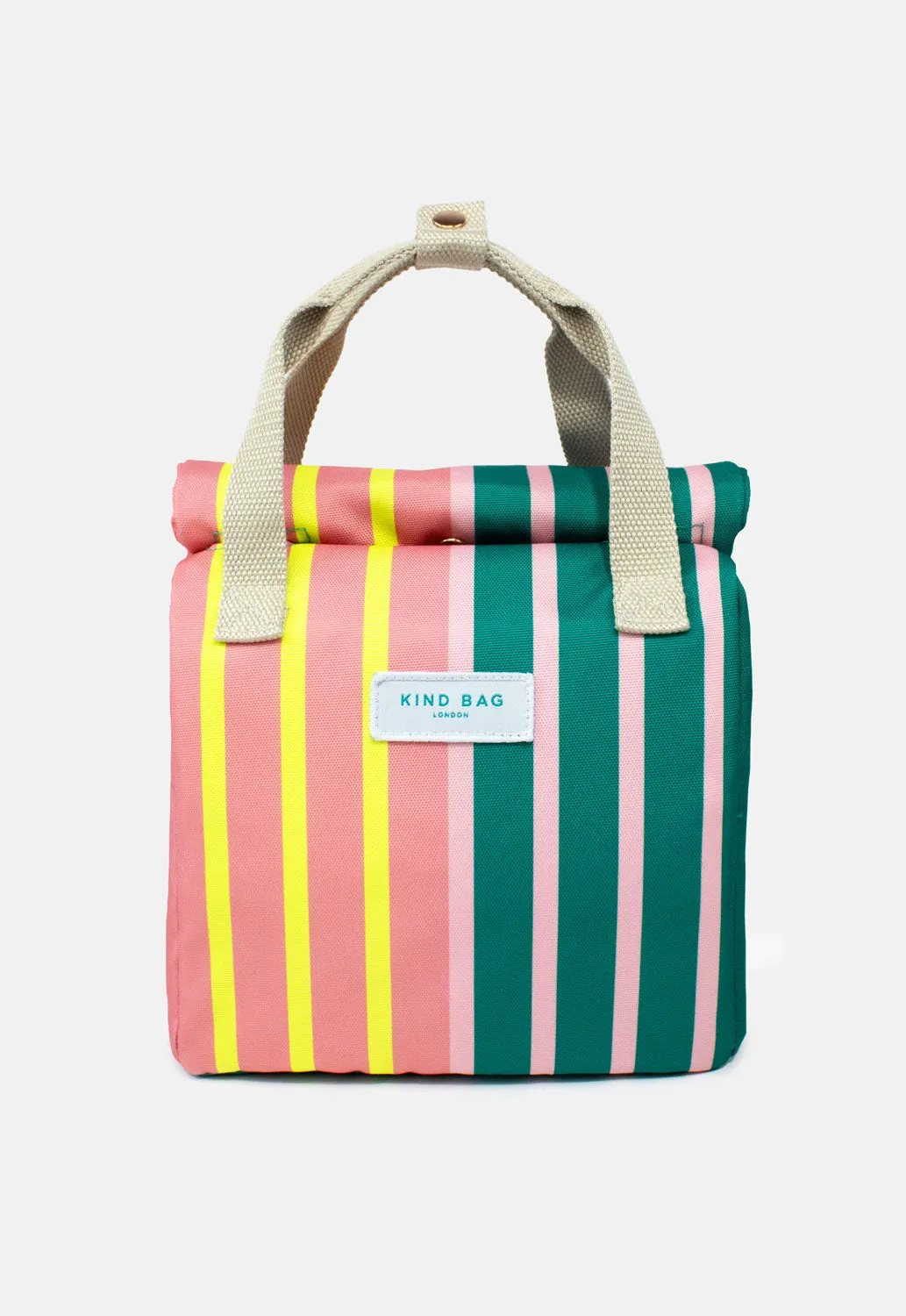 Lunch Bag | Bicolour Stripes