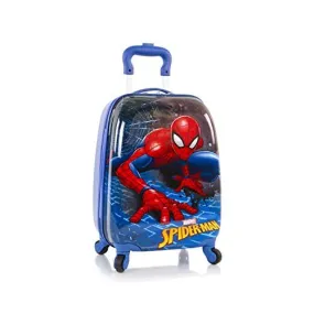 Marvel Spiderman Hardside Spinner Luggage for Kids - 18 Inch (Spider-Man)