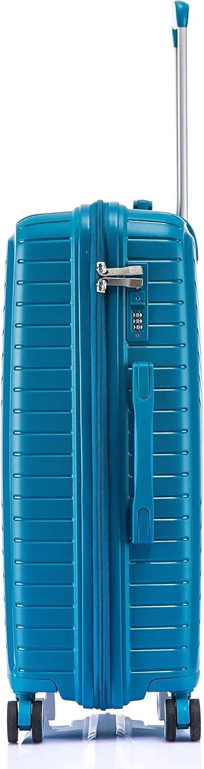 Medium Polypropylene Hard Shell Suitcase PP20- Blue
