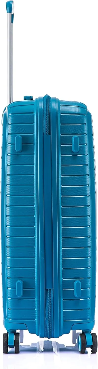 Medium Polypropylene Hard Shell Suitcase PP20- Blue