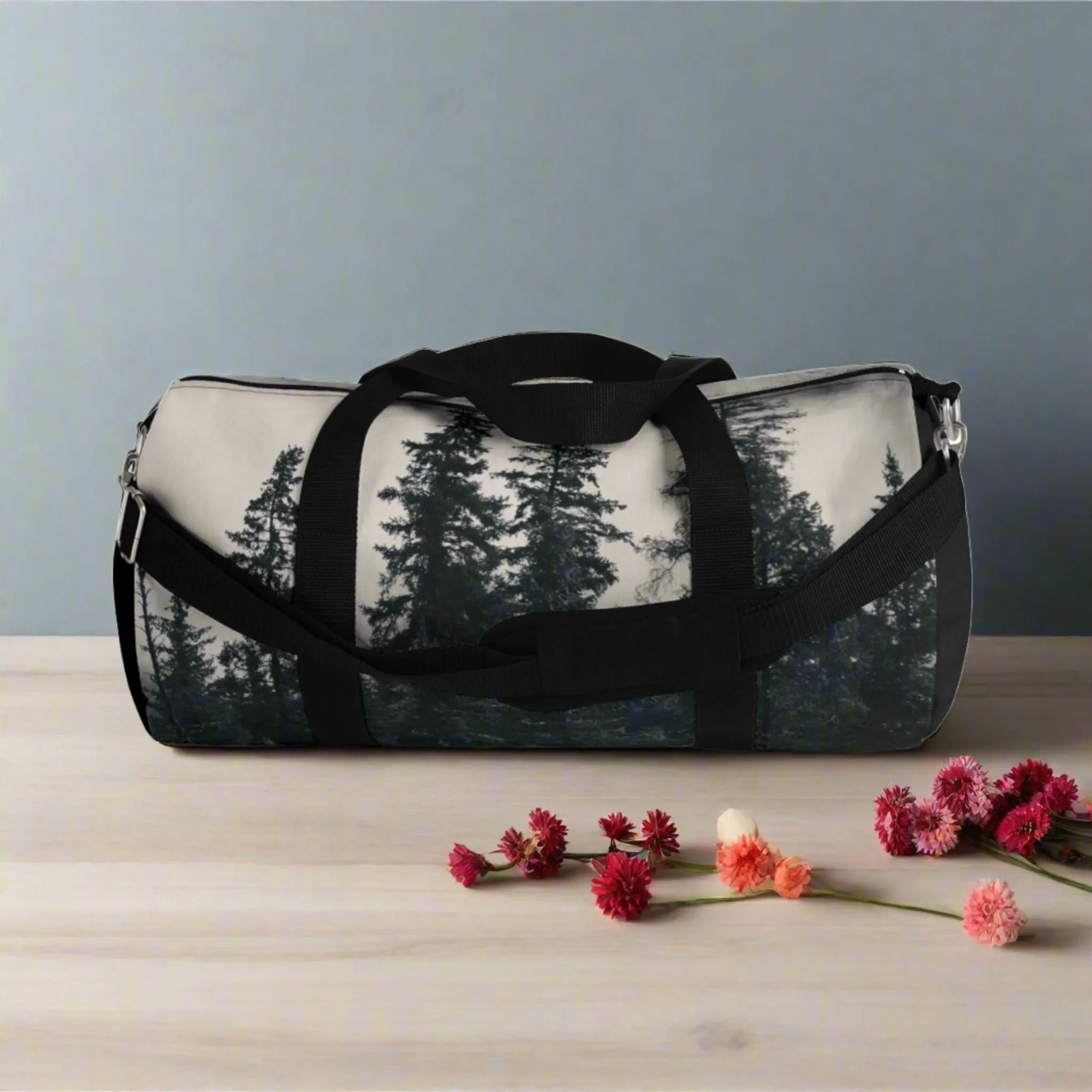 Misty Mountain Fog Duffel Bag