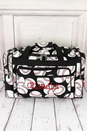 NGIL Baseball Duffle with Black Trim 20"