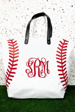 NGIL Baseball Laces All Day Tote