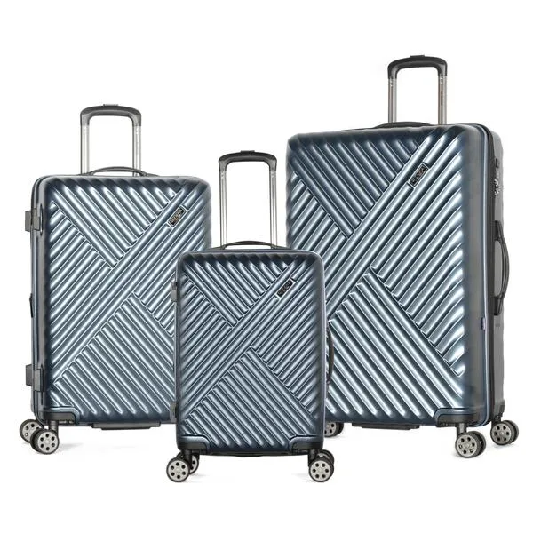 Olympia Matrix Polycarbonate Large Expandable Spinner Luggage