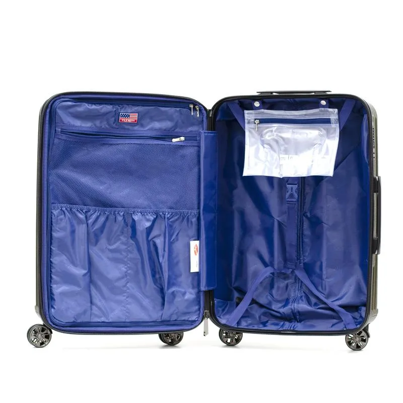 Olympia Sidewinder Expandable Large-Size Spinner Luggage