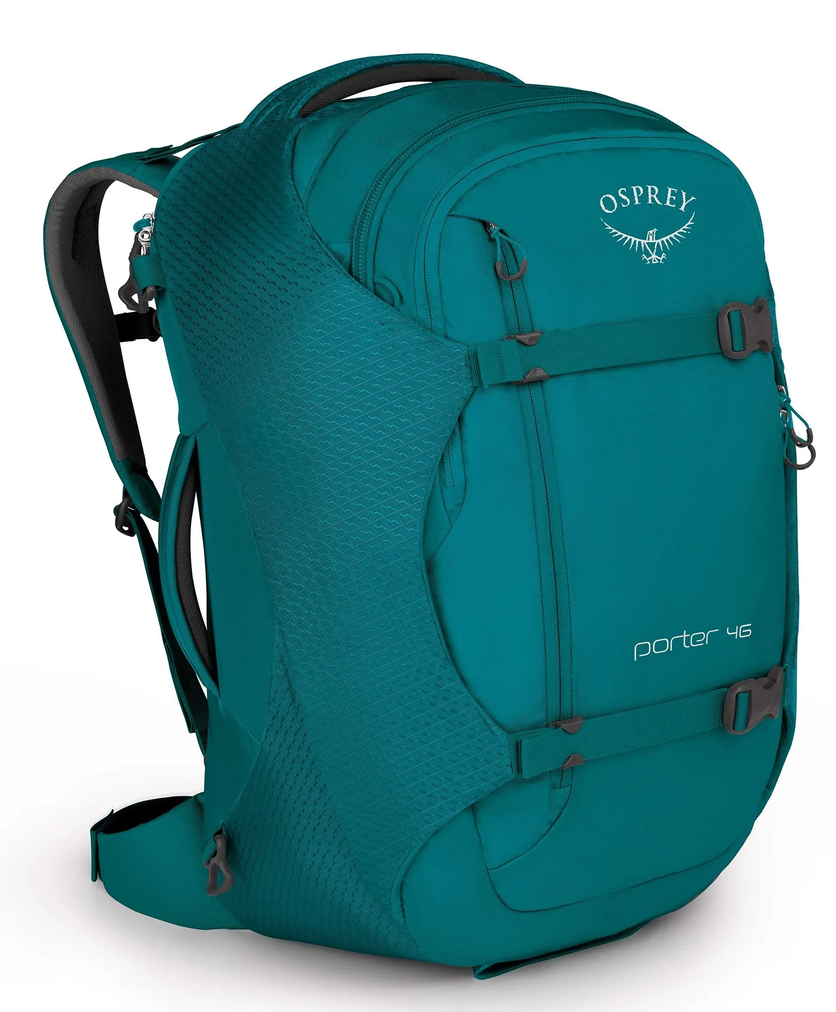 Osprey Packs Porter 46 Travel Backpack, Mineral Teal