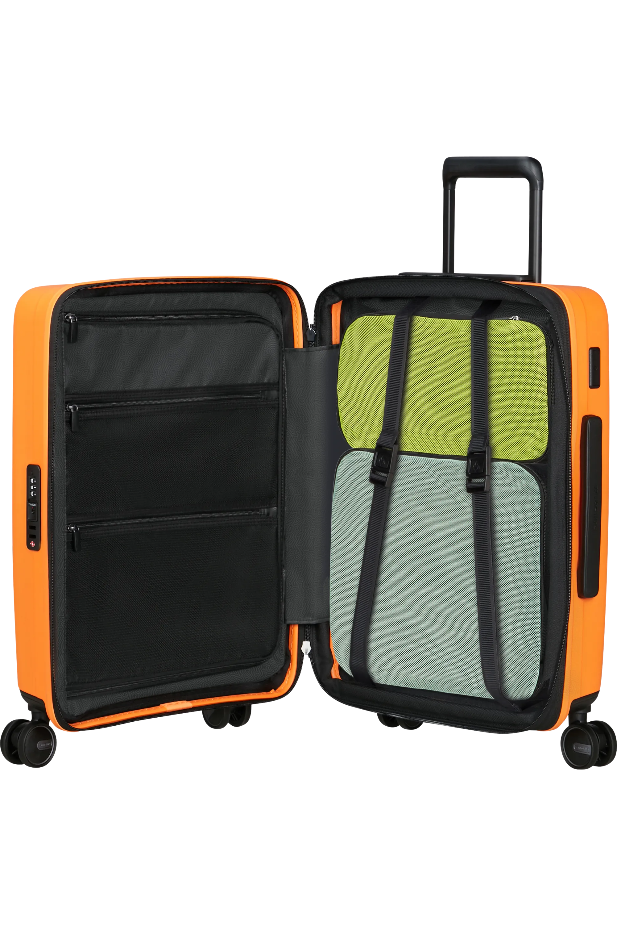 RESTACKD Spinner Expandable (4 wheels) 55cm - Papaya
