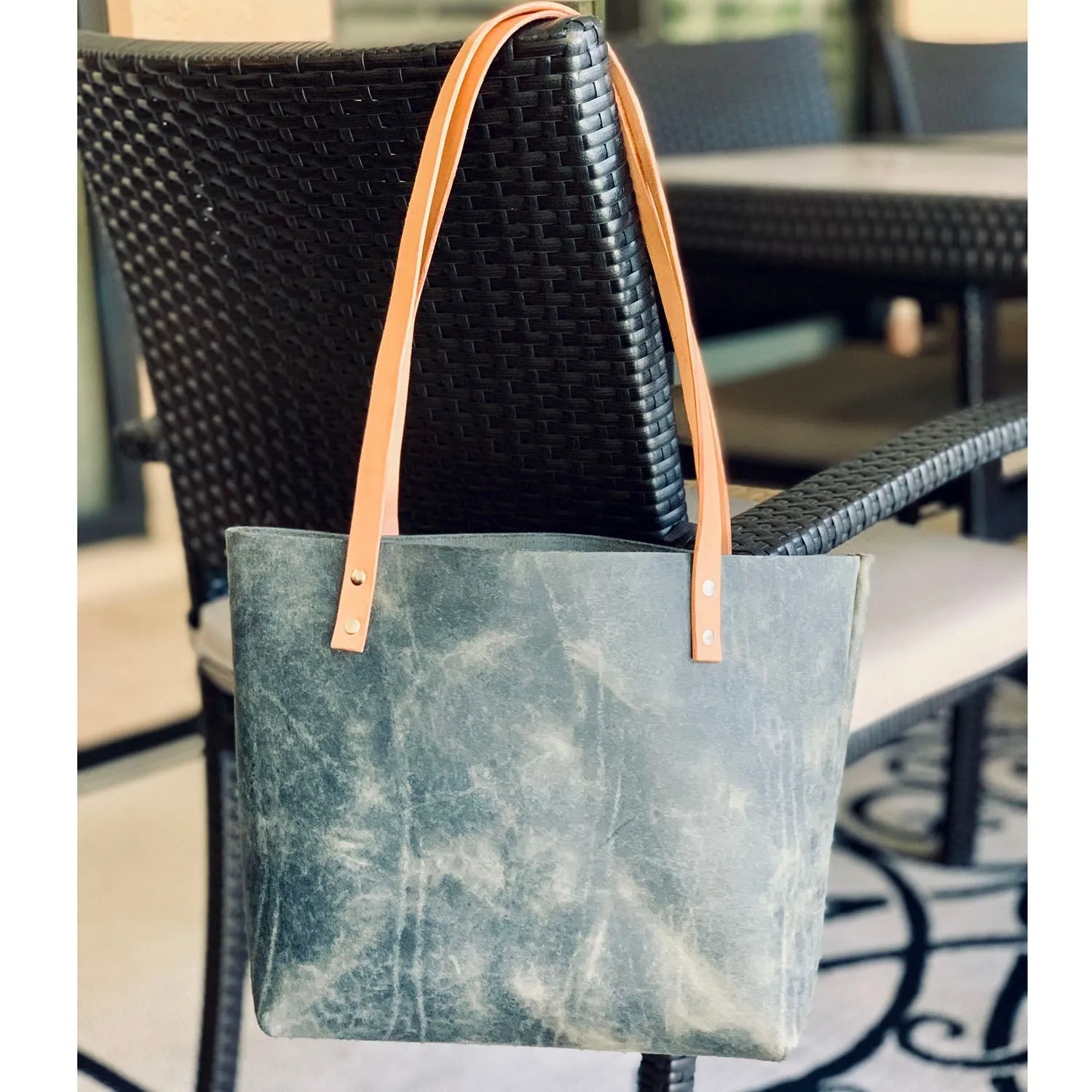 Sarasota Leather Tote