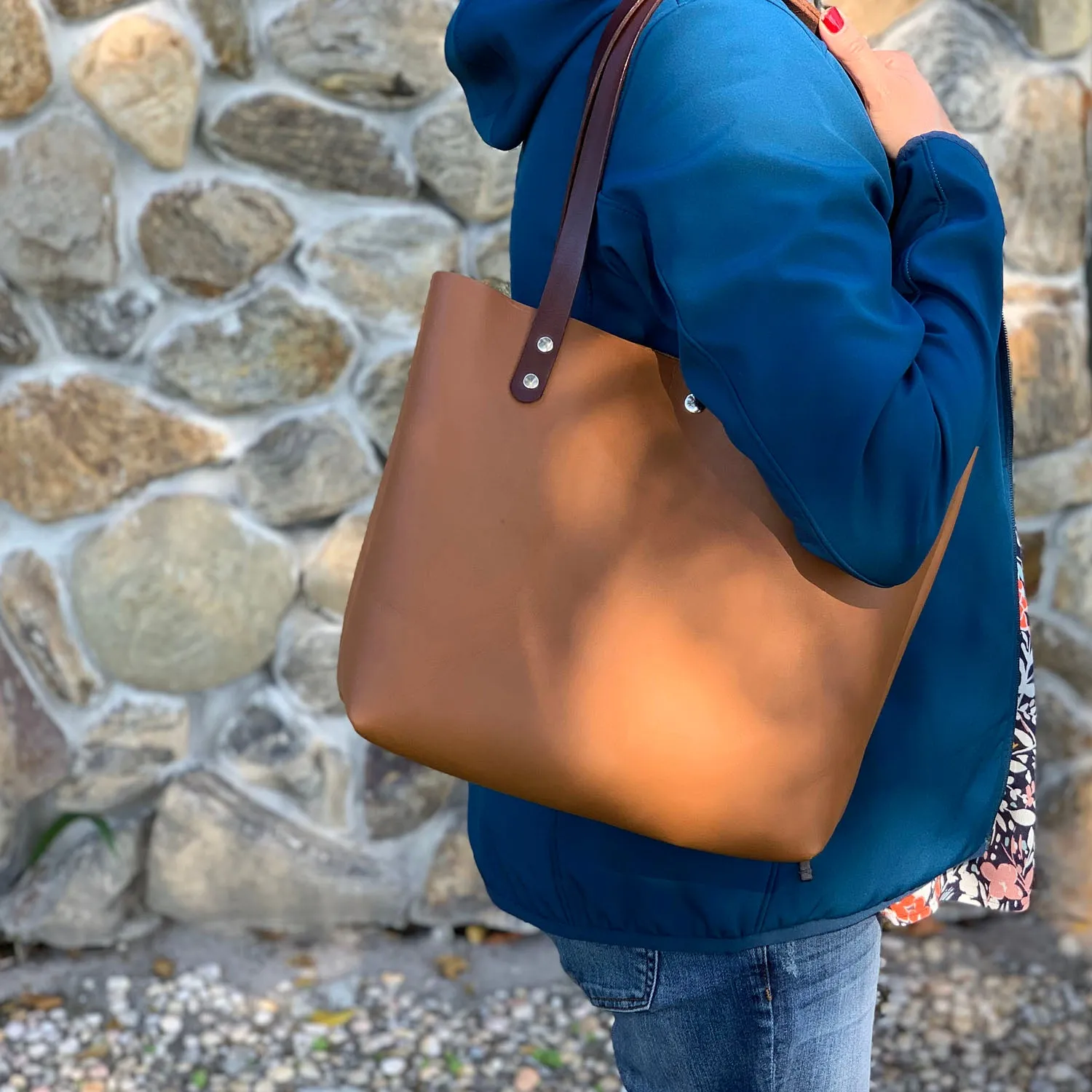 Sarasota Leather Tote